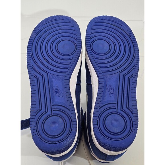 ALK Men's 10.5 Nike Air Force 1 High Royal Blue Inverse Full Canvas Sneakers EUC - Picture 10 of 10